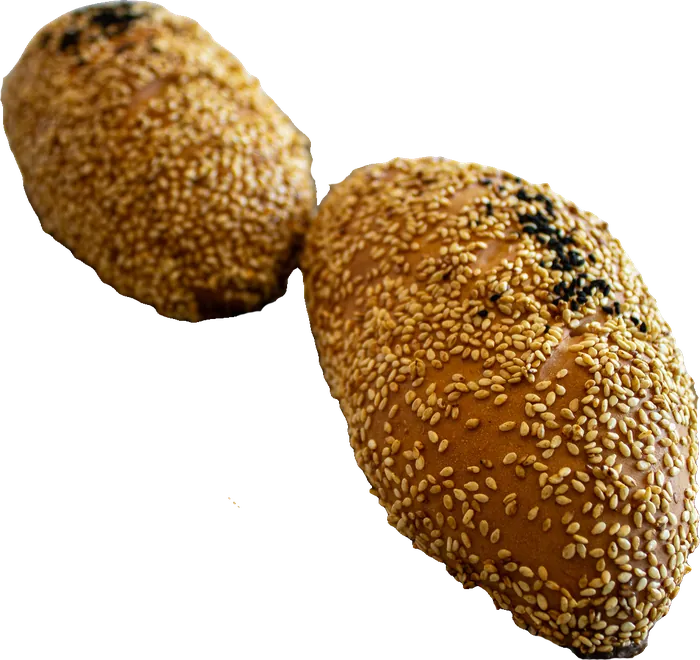 Sesame topped pogaca