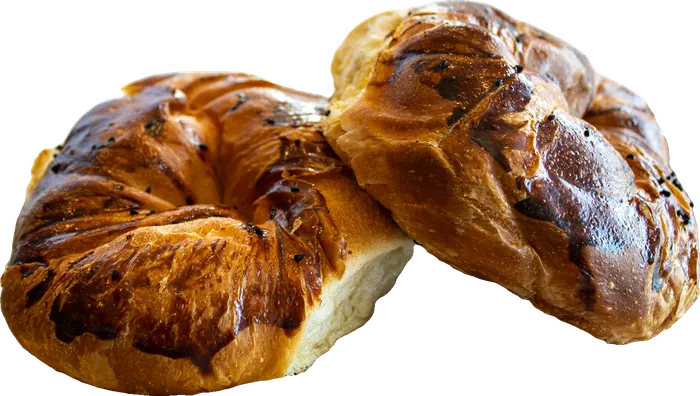 Braided acma pastries