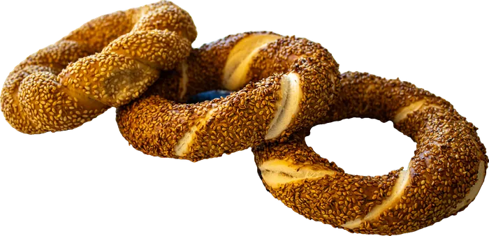 Sesame simit rings